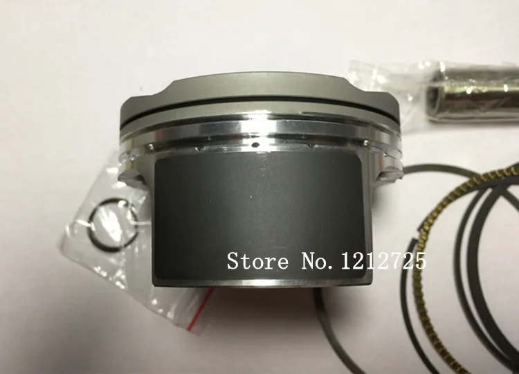 Zongshen NC250 motorcycle Cylinder accessories NC 250 XZ250R T6 ZS177MM Engine piston ring Piston diameter 77mm pin 16mm