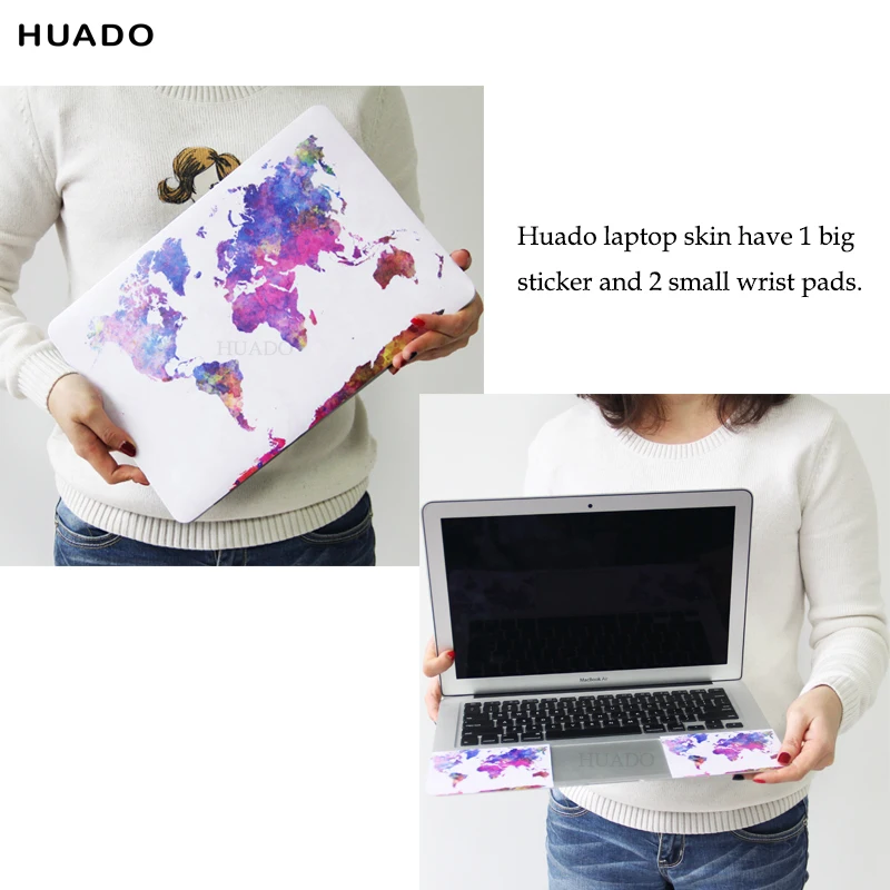 Diy Laptop Sticker Laptop Huid 17 Inch Reuseable Lijm Notebook Cover13.3 Voor 12/14/15/Hp/acer/Dell/Asus/Sony