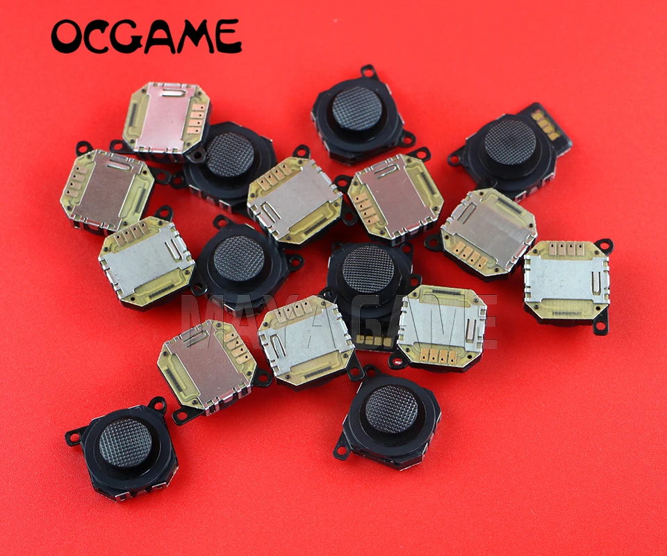 Ocgame 3ピース/ロット3D pspジョイスティックボタン連絡ゴムボタンpsp1000 psp 1000 oem