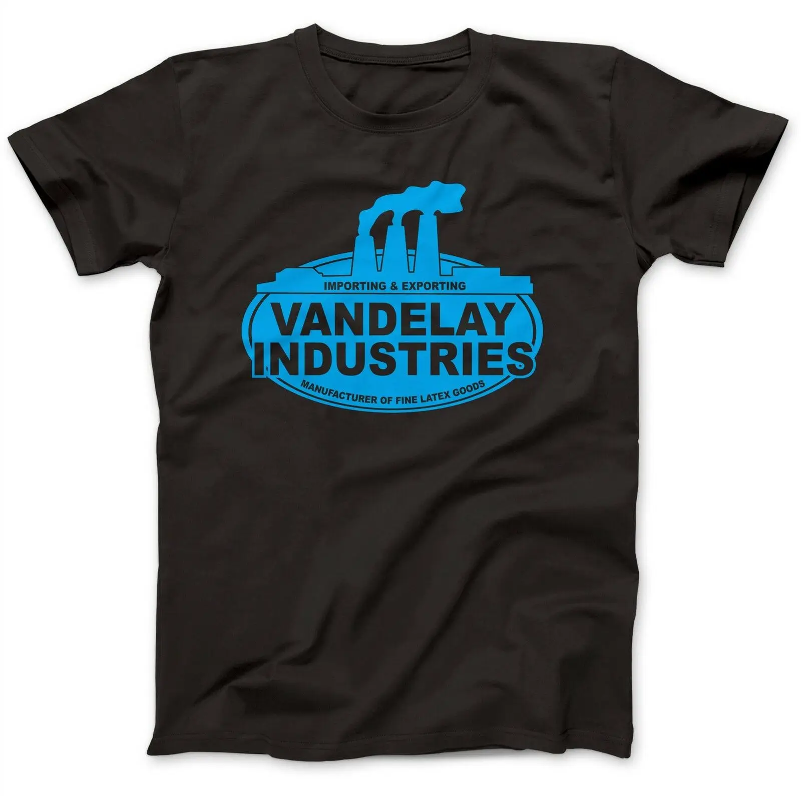 Vandelay Industries T-Shirt 100% Premium Cotton Seinfeld fashion 2019 Summer Casual  Fractal Pattern Tees Letter Printed T Shirt