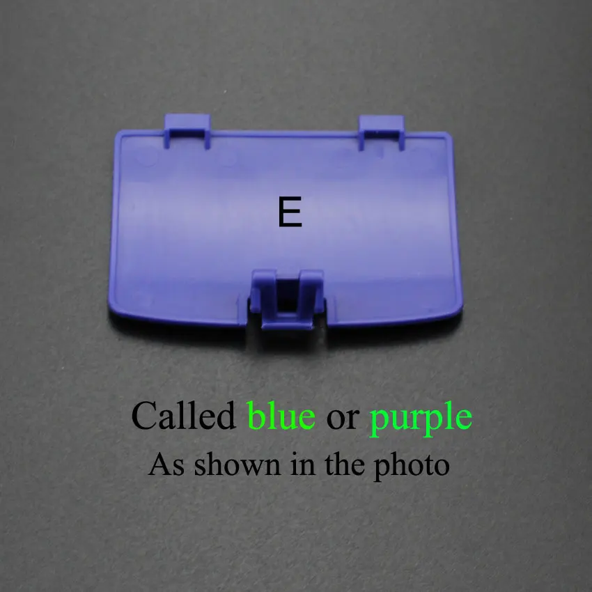 YuXi Porta Coperchio Della Batteria Coperchio di Ricambio Per GBC Dell'alloggiamento Caso della Parte Posteriore Per Nintendo Gameboy Color