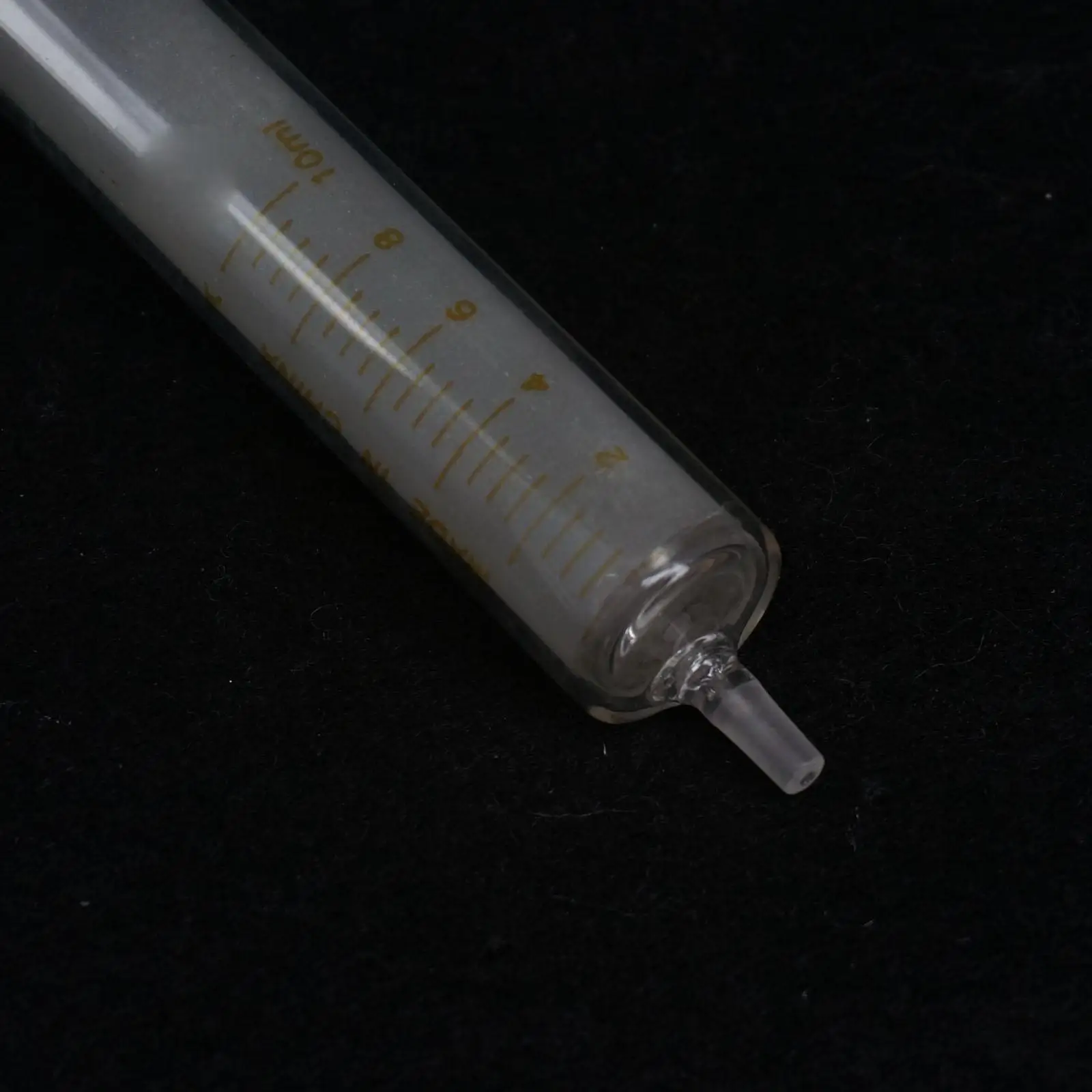 10Ml Glazen Spuit Injector Lab Sampler Standaard Diameter Kaliber Precisie Ware