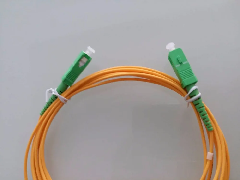 

10 pcs SC / APC 3M Simplex mode fiber optic patch cord SC UPC 3M 3.0mm or 2.0mm FTTH fiber optic jumper cable