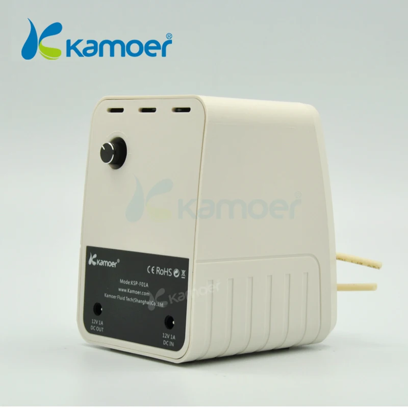 Kamoer KSP-F01A 12V Intelligent Peristaltic Dosing Pump for Laboratory and Dosing Fertilizer to Fish Tank