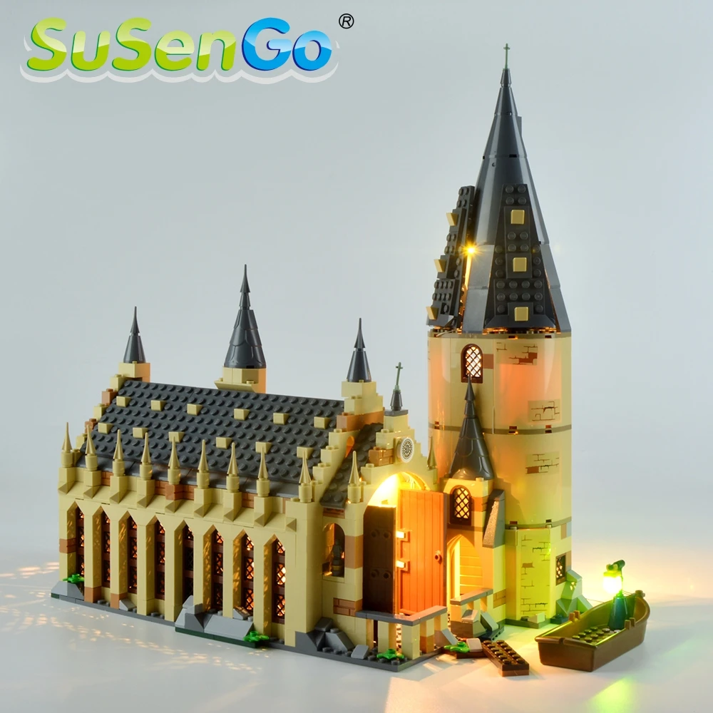 

Led Light Kit for 75954 Great Hall Building Blocks Set (NOT Include the Model) Bricks Toys for Children