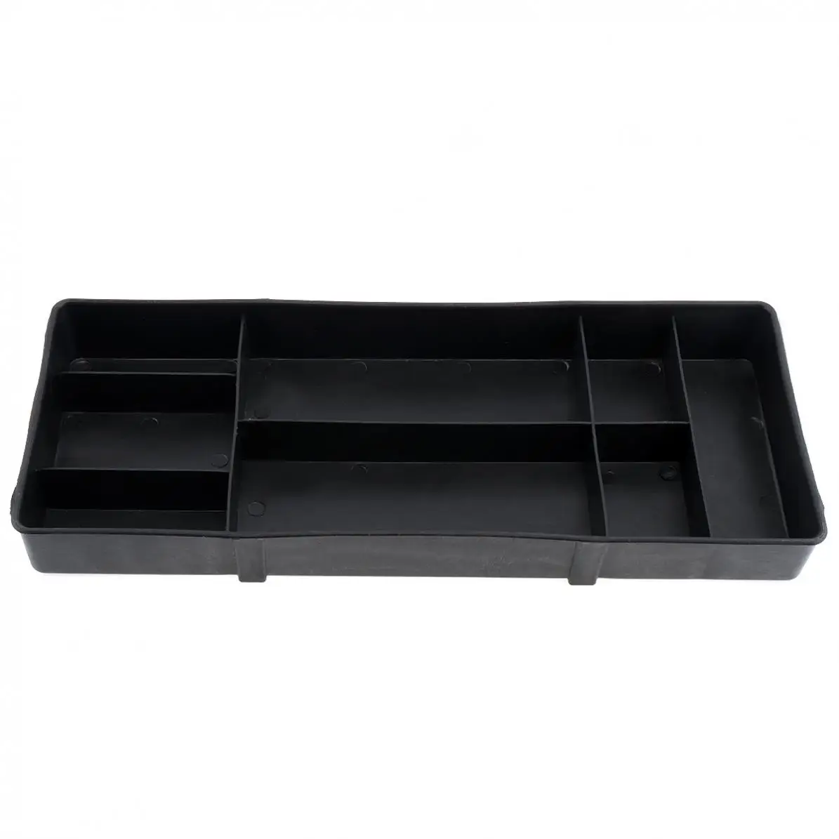 15 Inch ABS Multifunctional Thickened Double-layer Tool Storage Box with 380mm Length and 170mm Width for Vehicle Hardware Tools