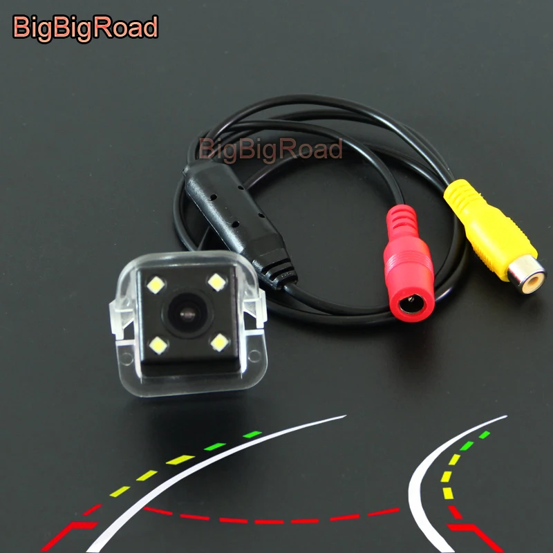 

BigBigRoad For Toyota Previa 2012 Car Intelligent Dynamic Trajectory Tracks Rear View Backup Camera Night Vision Waterproof