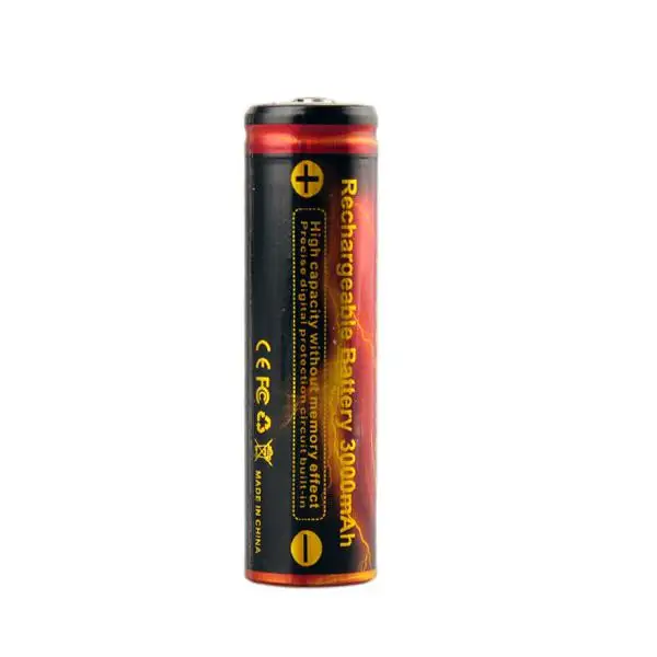 4pcs/lot  100% original Trustfire 18650 Battery 3.7v 3000mAh By Camera Torch Flashlight 18650 Rechargeable Batteries