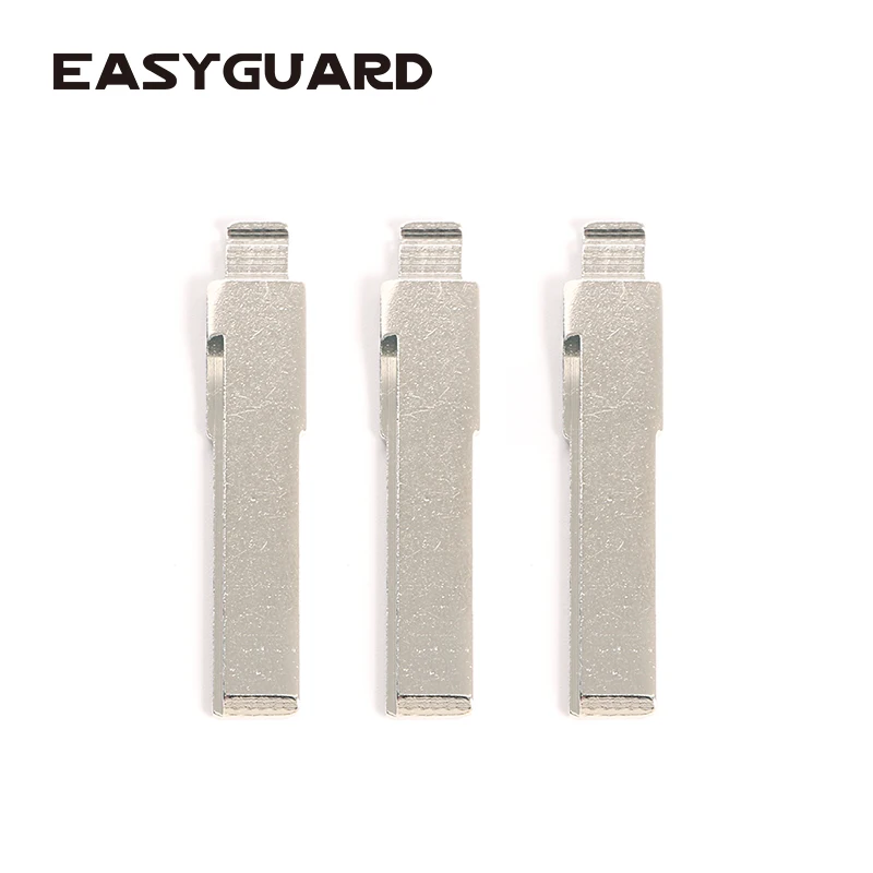 EASYGUARD Uncut car blank key blade No.31 3pcs/pack chromed copper