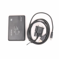 RS232 RFID 125Khz ID Reader EM4100 TK4100 EM Card Reader Serial Port Interface