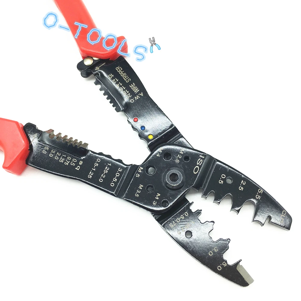 Multifunzionale terminal pinza a crimpare cavo pinza di taglio wire stripper cutter multi strumenti di riparazione FAI DA TE strumento mano pinze
