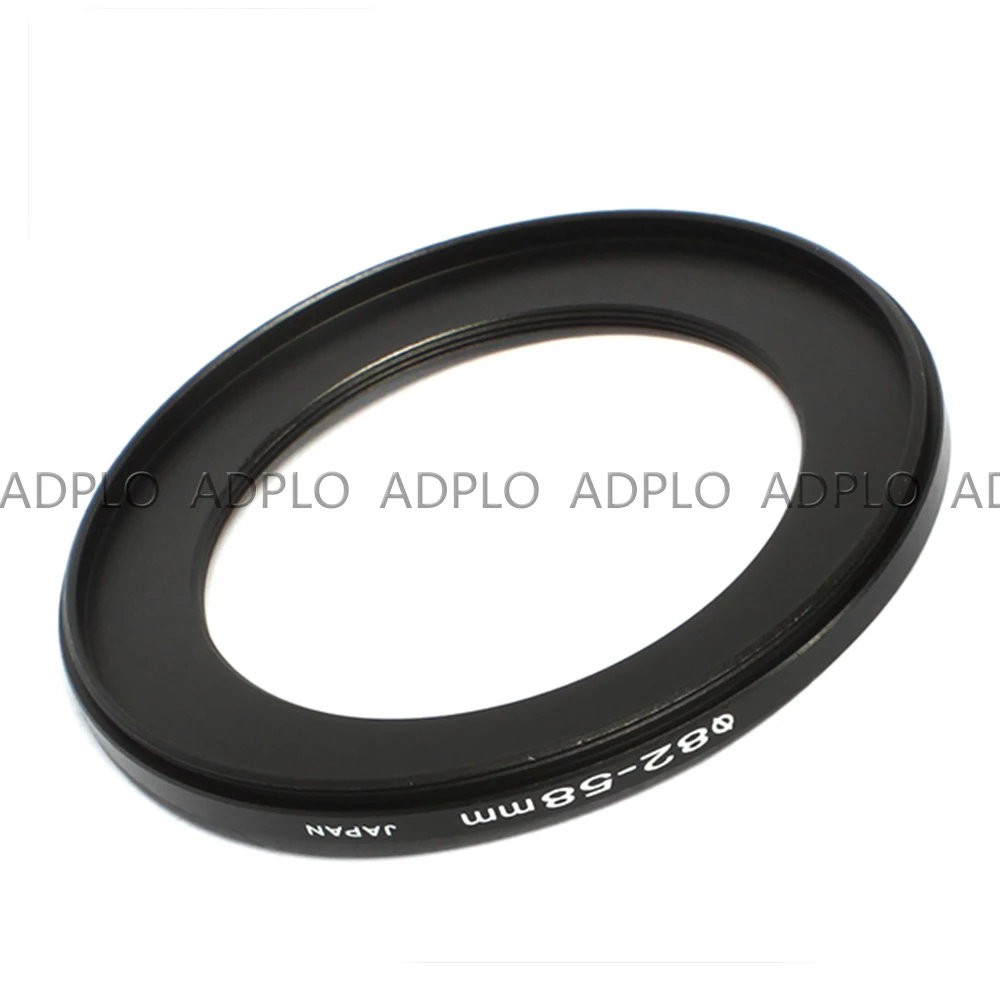 Anillo adaptador para filtro de 82-58mm 82mm a 58mm