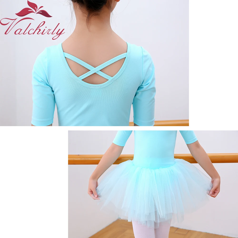 New Gymnastics Leotard  Kids Ballet Tutu Dress Ballerina Party Leotard Ballet Dance Bodysuit for Girls and Toddlers