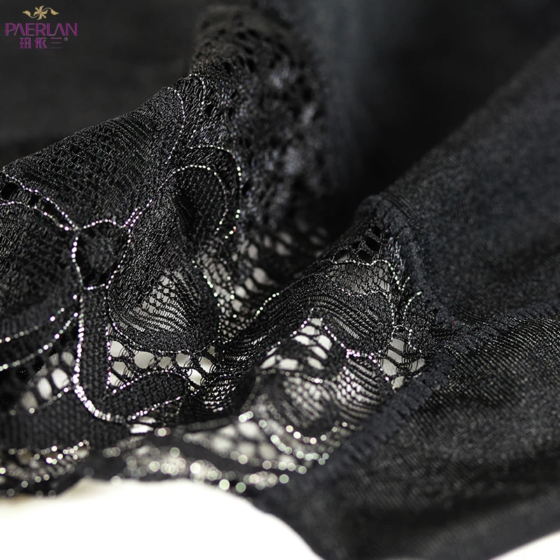 PAERLAN Lace Floral edge of the  lingerie sexy comfort without trace llow-Rise waist hip triangle Underwear Women Panties Briefs