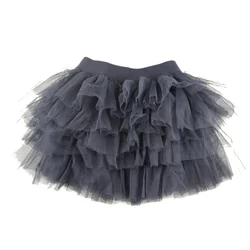 Jupes tutu noires pour filles, jupon pour bébés filles de 3 à 8 ans