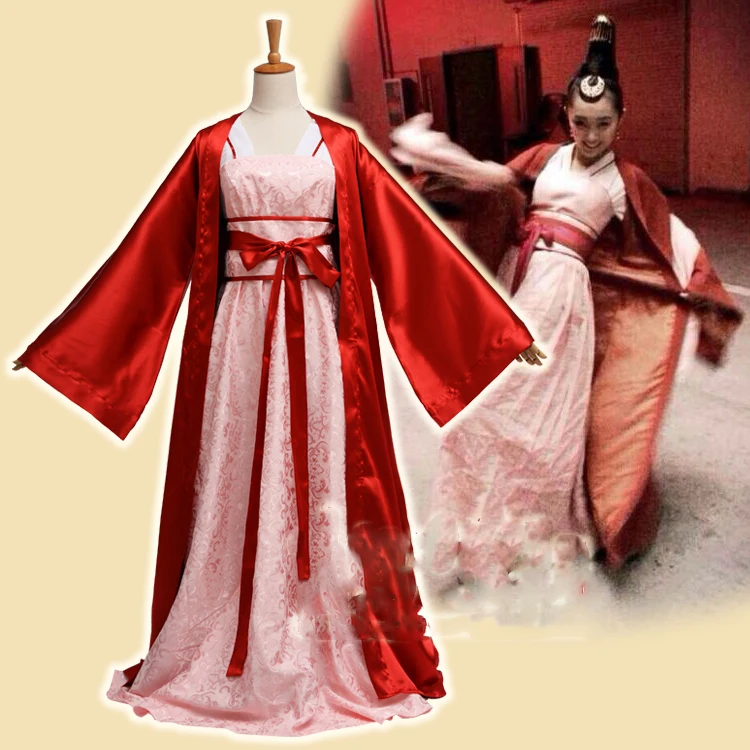 2015 New TV Play Lang Ya Bang Palace Maid Dance Costume Classical Dance Hanfu for Women