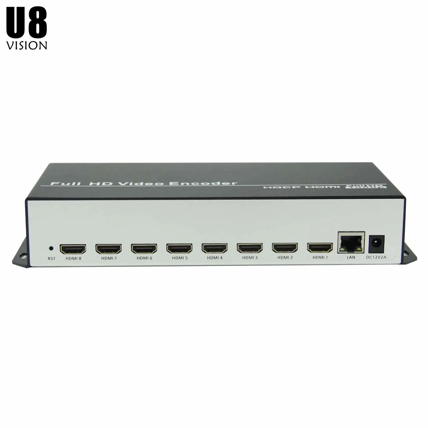 

U8Vision 8 In 1 H.264 HDMI To IP Video Encoder/Live Streaming Encoder/HD Encoders H264 With UDP HLS RTMP RTSP HTTP ONVIF