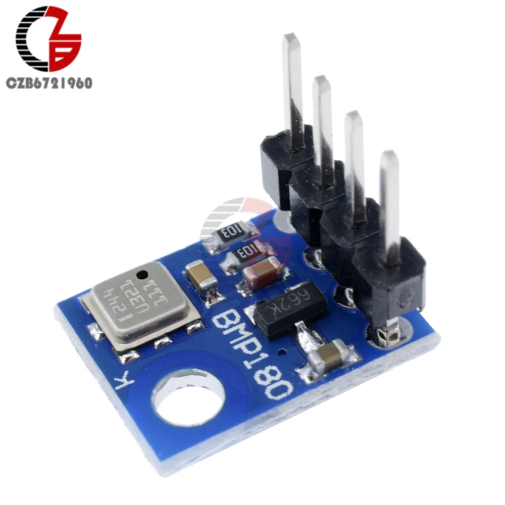 IIC I2C GY-68 BMP180 Digital Barometric Pressure Sensor Board Module GY68 Replace BMP085 DC 1.8-3.6V Power for Arduino