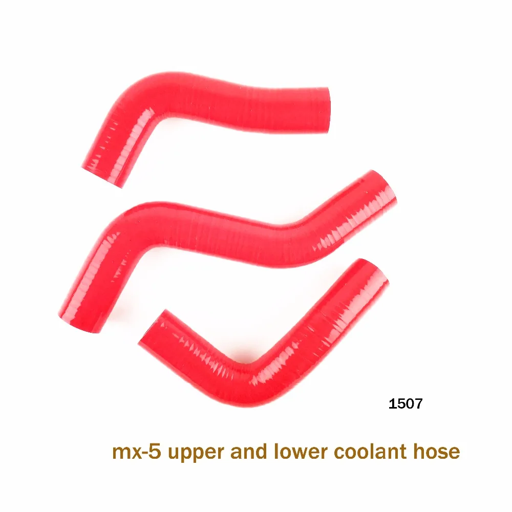 KIT For Mazda MX-5 Roadstar NA6CE B6ZE 1600 1.6L silicone radiator hose 1989-1993