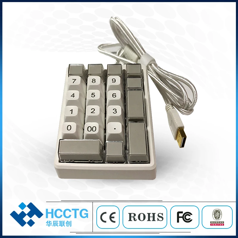 

Smart Numeric Mini 21 Keys POS Programmable Pinpad KB21U