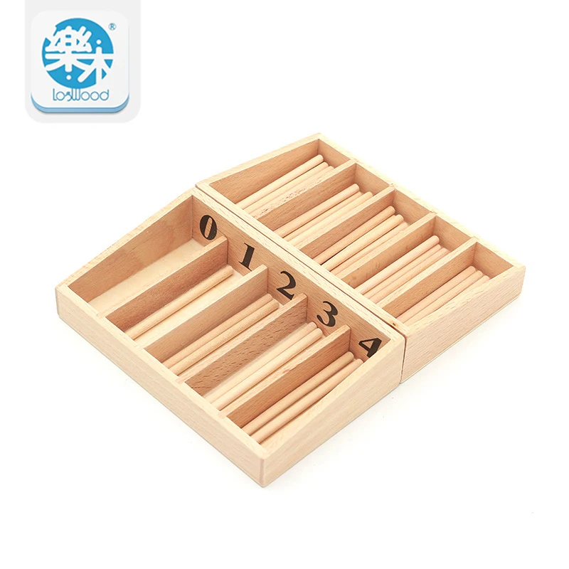 Home edition Professional Montessori education Children learn Math game Number Good Toys Material Wooden toys for Children