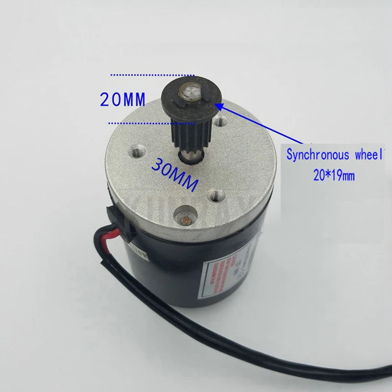 12V DC 80W Belt Pulley Brush Motor MY6812 Electric Scooter Bicycle E-bike Unite Motor Electric Scooter Accessories 