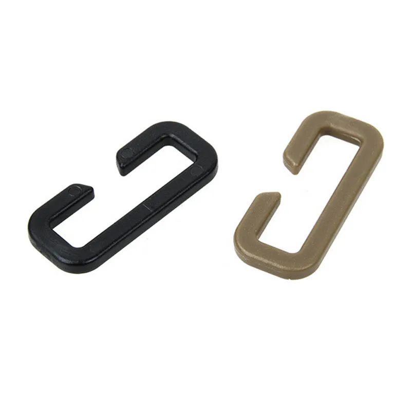 5Pcs XC-1D-02 X-CON Sports Vest Buckle Type C Buckle 1 inch Strap Adjustment Button DuPont POM Material