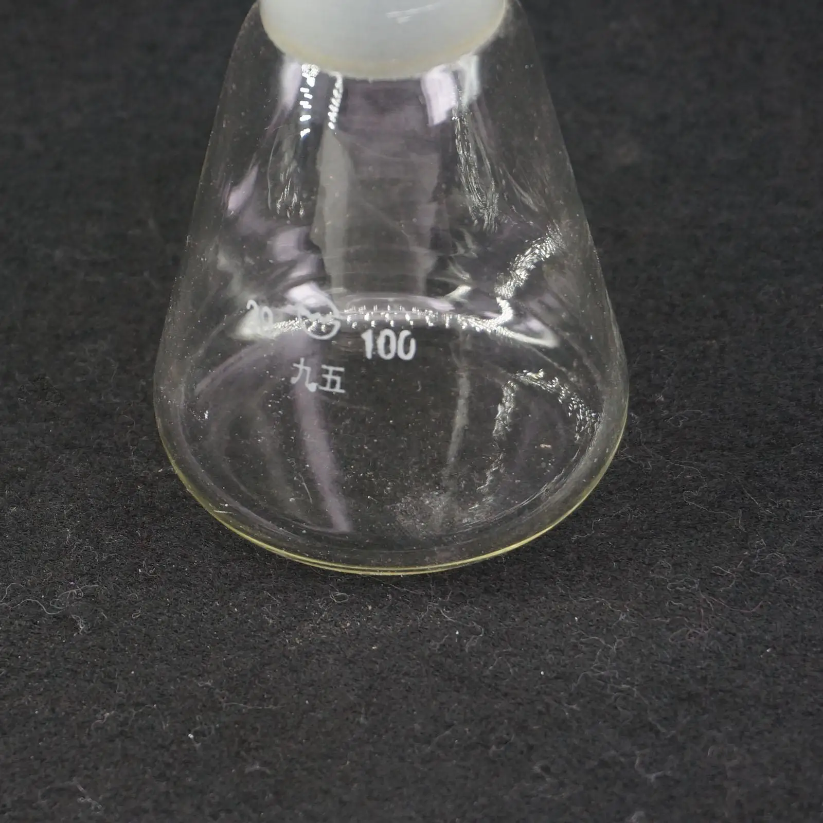 100 Ml Quickfit Bersama 29/32 Lab Conical Flask Erlenmeyer Boro Kaca Lulus