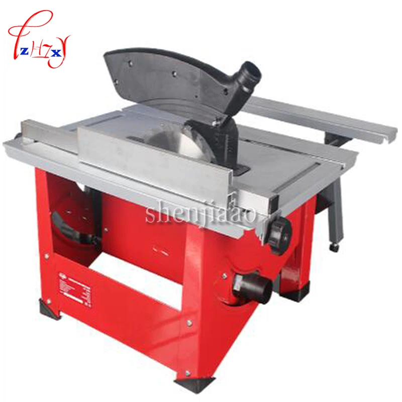 4800r / min Sliding Woodworking Table Saw 210 mm Wooden DIY Electric Saw, Circular Angle Adjusting Skew recogniton Saw