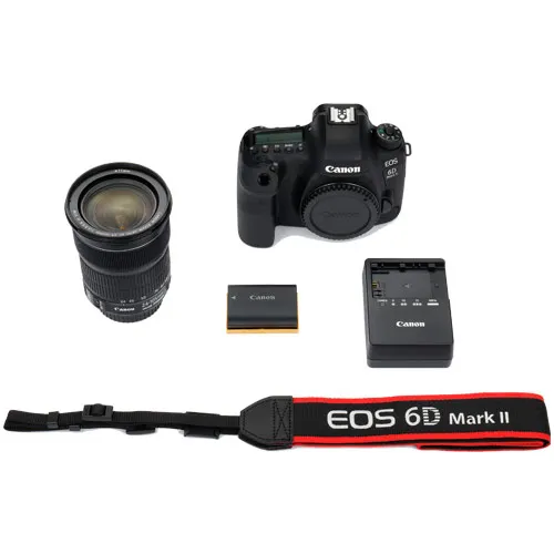New Canon 6D Mark II DSLR Camera with EF 24-105mm F/4L IS II USM Lens
