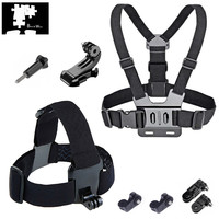 Body Chest Strap & Head Strap for Garmin Virb 360 Ultra 30 X XE Kodak ORBIT SP360 4K SPZ1 Nikon KeyMission 360 170 80 AEE LYFE