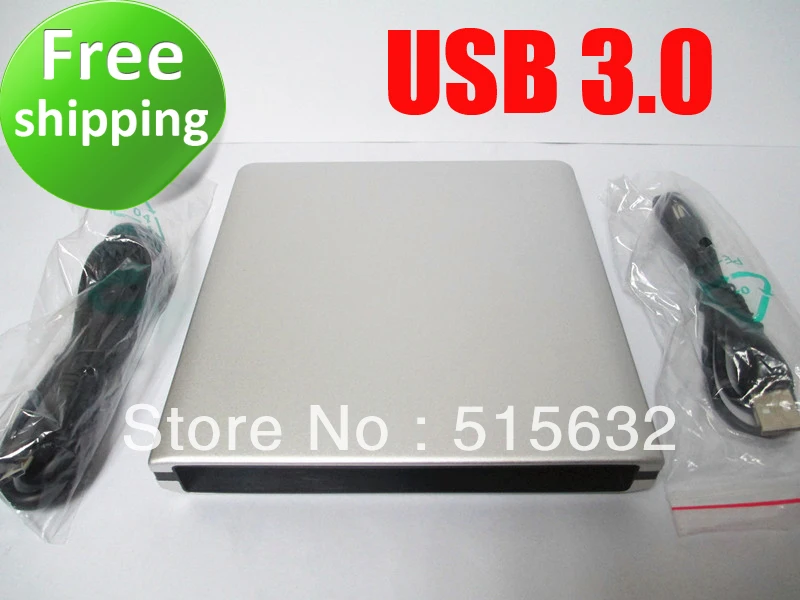 

Корпус внешнего каркаса USB 3,0 SATA для ноутбука, записывающего привода CD/DVD