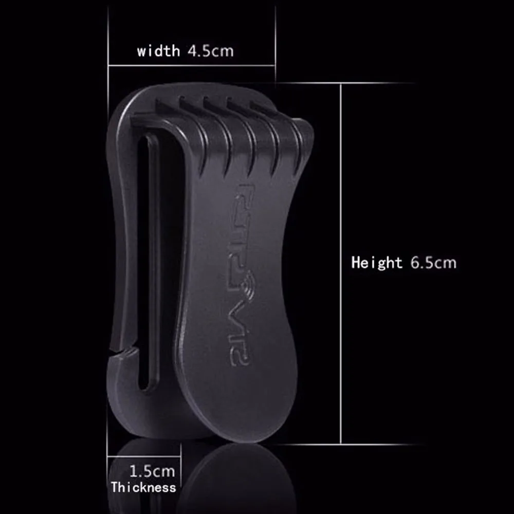 สีดำ Universtal เลนส์คลิป Clamp สำหรับกล้อง DSLR 52 มม.55 มม.58 มม.62 มม.72 มม.77 มม.หมวก 1pc