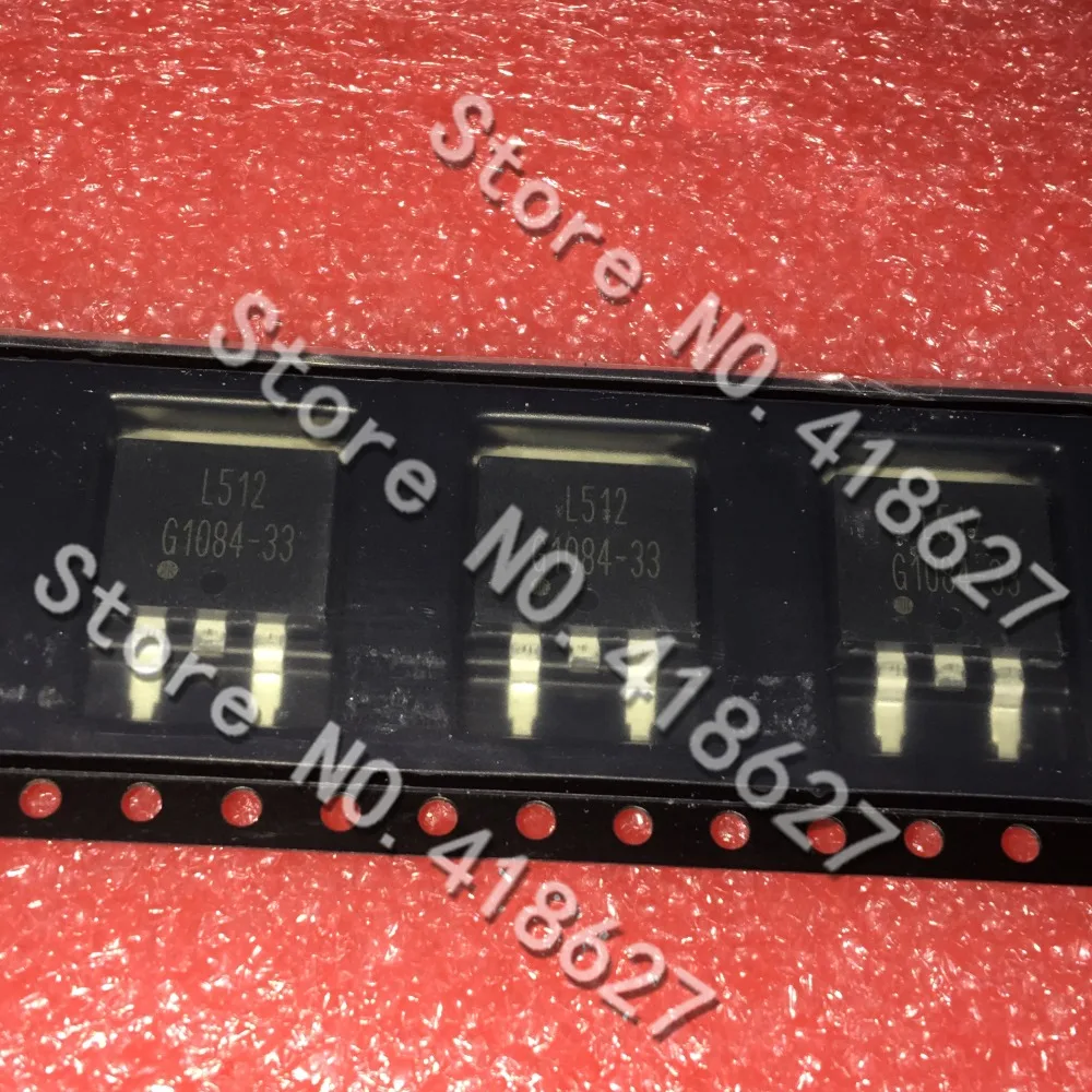 50PCS/LOT  G1084-33TU3UF G1084-33 TO-263   Three-terminal regulator New spot Quality Assurance