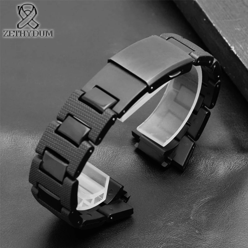 Plastic watch band 26*16mm strap for DW-6900/DW9600/DW5600/GW-M5610 and stainless steel case bumper Accessories