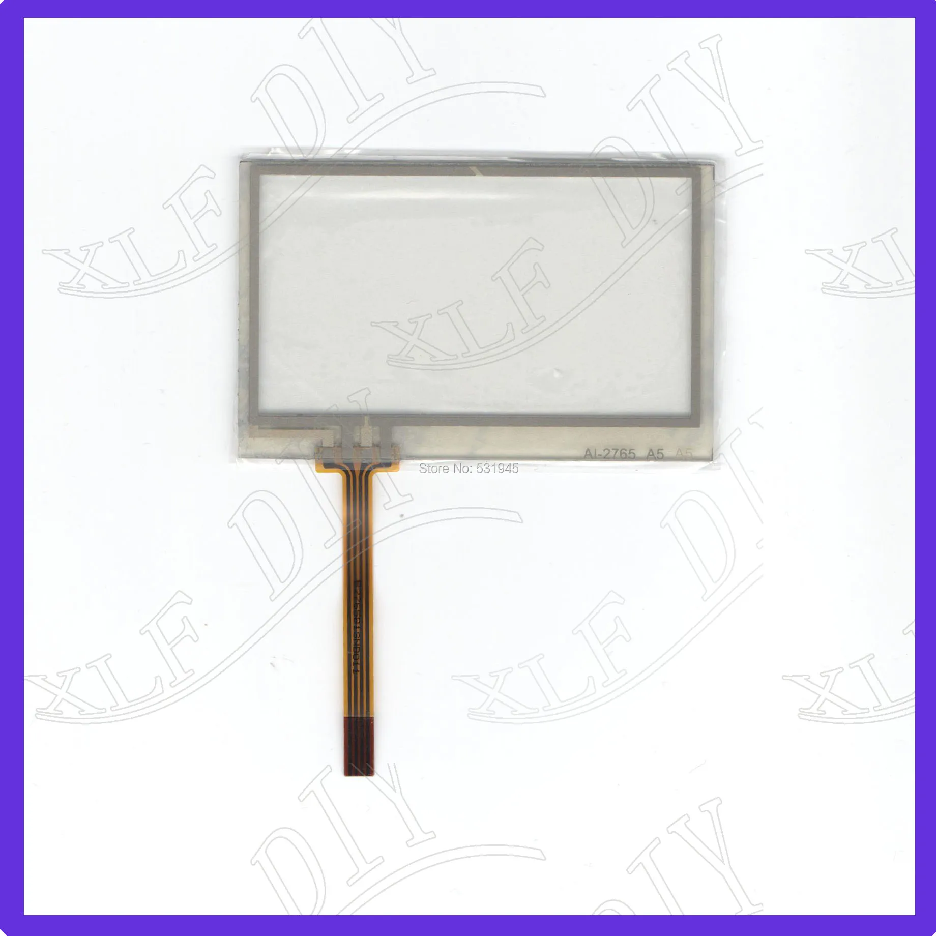 

ZhiYuSun AI2765 3.5inch Touch Screen glass 4 lines resistive touch panel SCREEN sensor