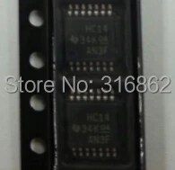 Free Shipping SN74HC14PW 74HC14 HC14 TSSOP-14 ORIGINAL ROHS 10pcs/lot