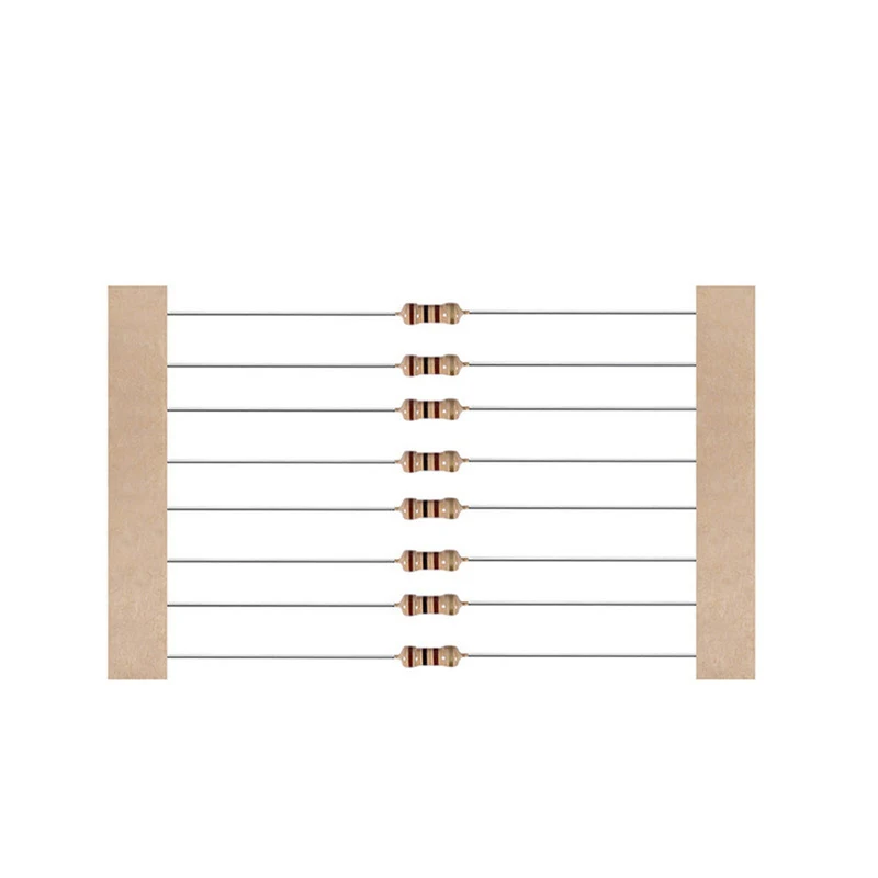 5000pcs 1/4W 0.25W 5% Carbon Film Resistor 0R ~ 22M 100R 220R 330R 1K 2.2K 3.3K 4.7K 10K 22K 47K 100K 0.47 10M  18M 20M 22Mohm