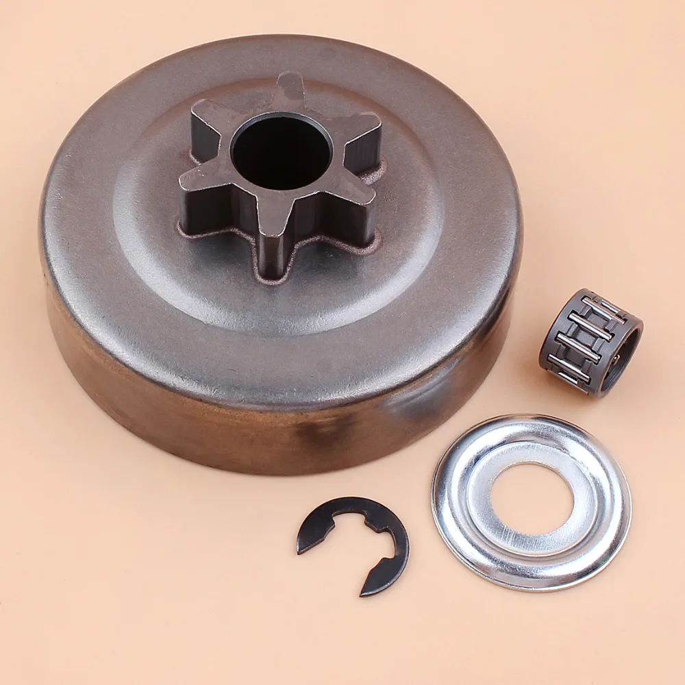 Kit de clip electrónico para arandela de piñón de tambor de embrague 3/8 6T para motosierra STIHL 017 018 021 023 025 MS170 MS180 MS210 MS230 MS250 1123 640 2003