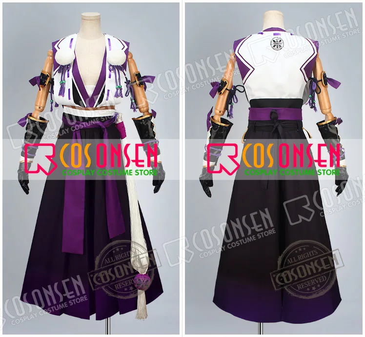 COSPLAYONSEN Touken Ranbu Tonbokiri Cosplay Costume Full Set Custom Made Adult