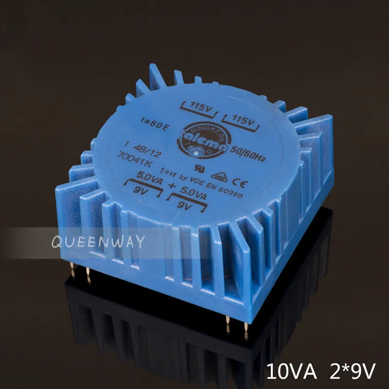 T-044 Double 4V 10W Talema Square PCB Welding Plate Sealing Toroidal Transformer 10VA