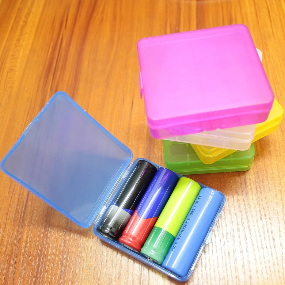 1pcs/lot 1865 battery box storage box 4 battery sorting box battery storage box waterproof box