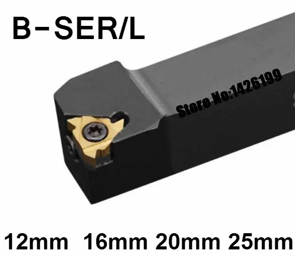 

Держатель инструмента для токарной резьбы B-SER1212H16, B-SER1616H16, B-SER2020K16, B-SER, B-SEL1212H16, L2525M16, B-SEL1616H16, B-SEL2020K16, 1 шт.