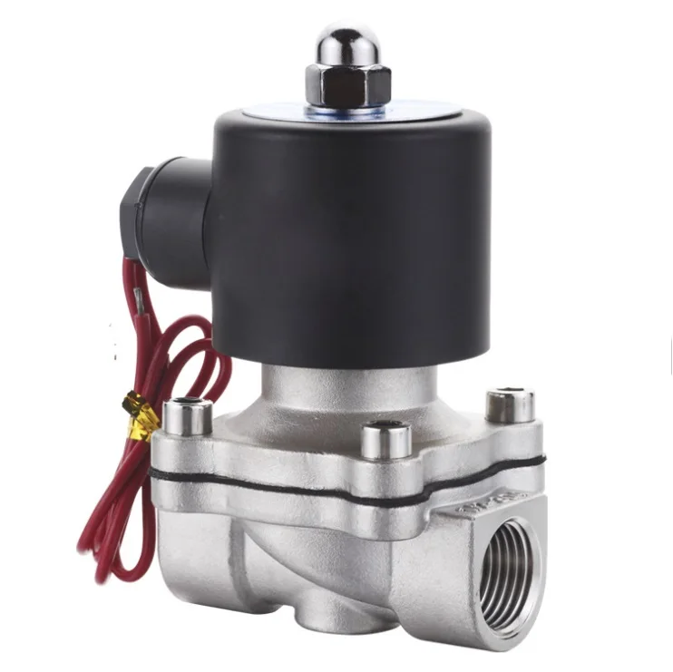 

3/8" Stainless Steel Electric solenoid valve Normally Closed 2S series stainless steel water solenoid valve