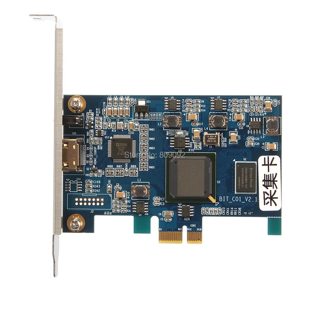 Pci Express Hd Video Capture Card Pcie 1080p 60fps Hdmi Capture Card Vmix Wirecast Obs Game meeting Live Broadcast Streaming Pc Hardware Cables Adapters AliExpress