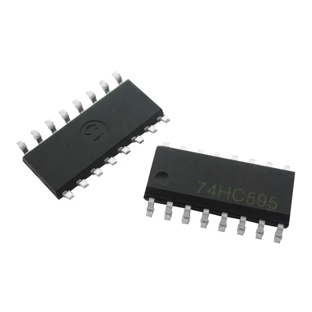 100PCS/Lot 74HC595D 74HC595 SOP-16 shift register with output latches