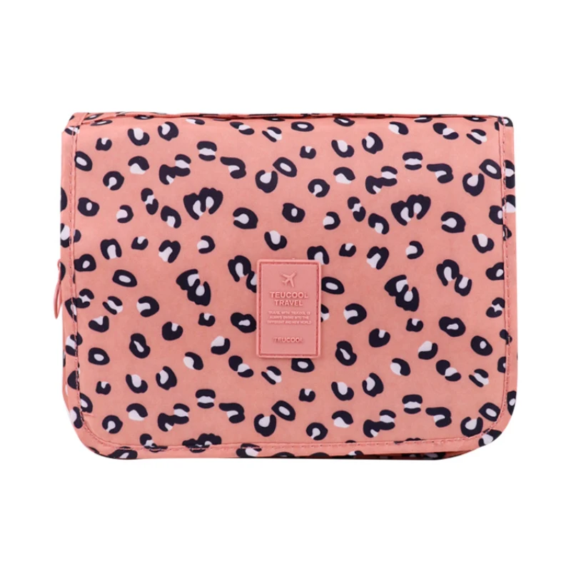 Women Travel Bath Make Up Bag Ladies Waterproof Hanging Cosmetic Bags Female Zipper Necessaire Toiletry Bag Travel Organizer