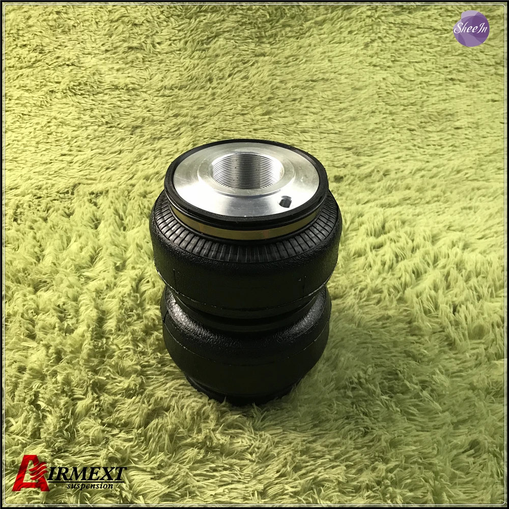 AIRMEXT SN142187BL2-JM1-S/ Airlift 5813Fit JOM coilover(Thread M54*1.5-52)/Air suspension bellows airspring pneumatic /airbag