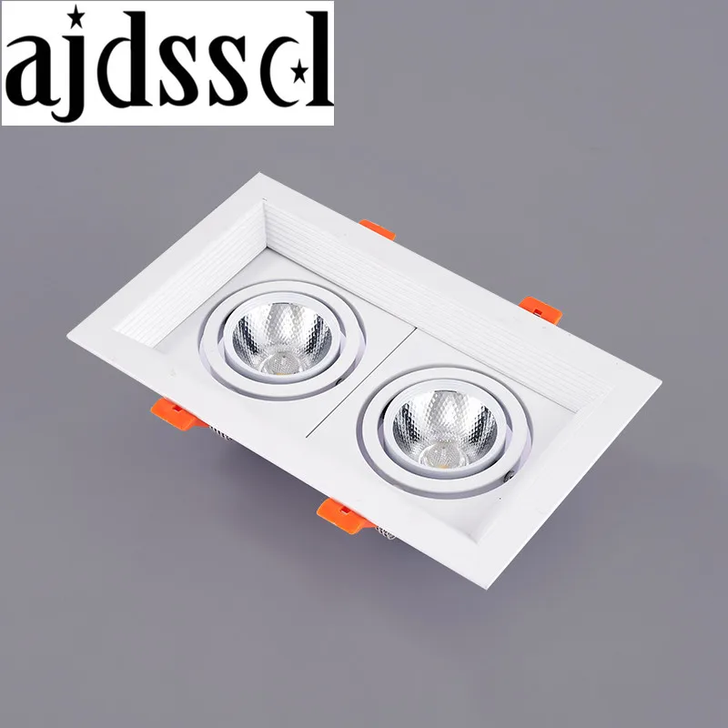 Imagem -04 - Diodo Emissor de Luz Downlight Spot Led Luz de Teto Regulável Ac110v 220 v w 10 20 w Recesso Lâmpada Ponto Luz Led Cob Downlights Alta Qualidade