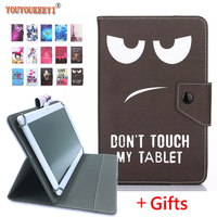 Universal stand Cover case for alldocube M8 8inch tablet Cartoon case for cube iplay8/iplay8pro/iwork8 +stylus as gift